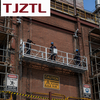 Plateforme suspendue en alliage d'aluminium pour bâtiments de grande hauteur