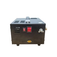 Kompresor PCP 4500Psi 30Mpa Tanpa Air Tanpa Oli Pompa Udara Senapan Pistol Peluru Warna-warni Kaleng 12V Otomotif DC 110V AC