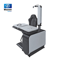Unité de fauteuil de réfraction ophtalmique et table d'optométrie combinée CS-700B