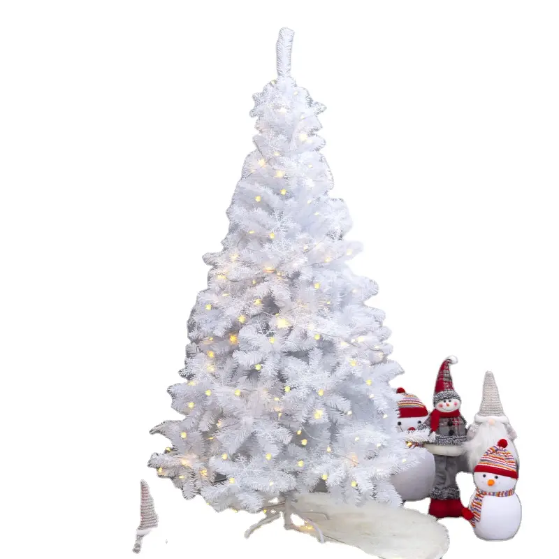 6/7 5ft nhân tạo giáng sinh Santa Tree đổ Trắng Xmas bên cây