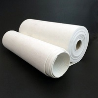 Papier en fibre polycristalline DK MAX Silicate d'alumine blanc imperméable Papier de laine en fibre céramique résistant au feu