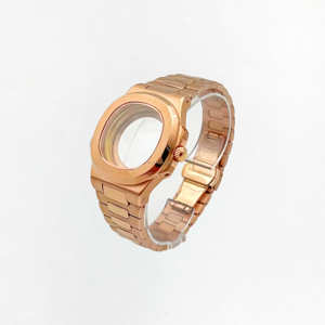 En Gros Étanche 3 ATM Boîtier de Montre en Acier Inoxydable 316L 41 mm avec Bracelet et Pièces de Modification pour Mouvement <span class=keywords><strong>Seiko</strong></span> <span class=keywords><strong>NH35</strong></span> NH36 - Product Image 5