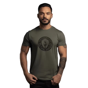 T-shirt en coton doux 65% polyester 35%, impression sérigraphique personnalisée, t-shirt promotionnel avec logo - Product Image 3