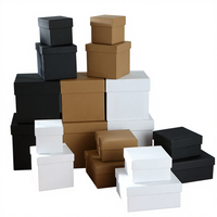 Boîte Tiandi en carton kraft recyclable avec stratification mate épaisseur 2mm taille personnalisable pour l'emballage de vêtements et de chaussures