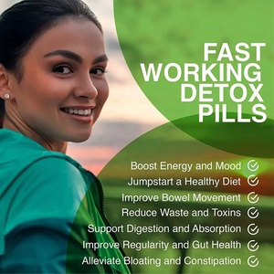 कोलन सफाई डिटॉक्स कैप्सूल 15 दिन कार्यक्रम 30 पीसी पाचन आंत स्वास्थ्य सहायता - Product Image 3