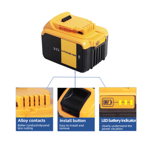 21V 6.0Ah BMS Intelligente Accu voor Elektrische Gereedschappen Lithium-Ion Accu 21V 8.0Ah 10.0Ah Accu's voor Elektrische Gereedschappen - Product Image 5