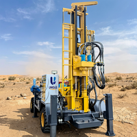 Foreuse rotative montée sur remorque de 200 m pour puits d'eau avec compresseur d'air, pompe et moteur - Composants essentiels