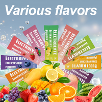 OLLI Poudre effervescente d'électrolytes saveur citron, créatine monohydrate en poudre, hydratation rapide, énergie musculaire, 30 sticks 150g OEM