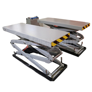 Đôi mức độ nền tảng Scissor Lift cho Bốn bánh xe liên kết - Product Image 5