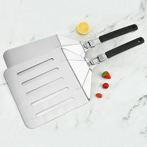 Pelle à <span class=keywords><strong>pizza</strong></span> en acier inoxydable de haute qualité, outils de cuisson pour <span class=keywords><strong>pizza</strong></span>, pelle à <span class=keywords><strong>pizza</strong></span> avec poignée pliable - Product Image 3