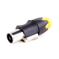 Conectores de cable de altavoz de alta calidad Enchufe de audio Conector de altavoz Speakon Pro de 4 pines para NL4FC NL2FC