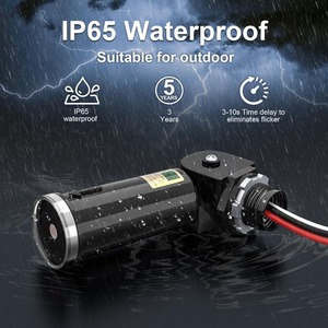 UL Listed IP65 Outdoor Light <strong>Sensor</strong> 110V-240V <strong>Waterproof</strong> Dusk Dawn Photocell Switch Lighting Accessories