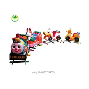 outdoor kids electric train games kids electric train set manufactures electric train tourist QX-18132D