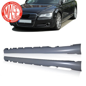 <span class=keywords><strong>MSAE</strong></span> New Parts Car Accessories Side Skirt pour Audi A8 2012 2013 2014 OEM 4H4853859B 4H4853860B Panel Molding Sill Cover - Product Image 1