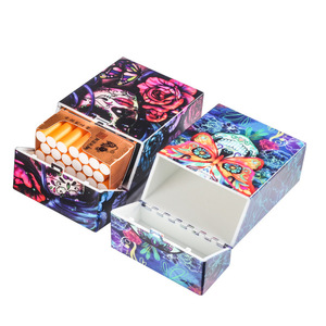 Nouvel Arrivage – Étui à Cigarettes Manuel Simple en Plastique Biodégradable avec Motif Crâne pour Accessoires – Vente en Gros - Product Image 3