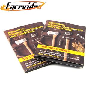 Bien conçu, <span class=keywords><strong>prix</strong></span> de gros, marketing, promotion, entreprise, personnalisé 7 pouces lcd, affiche vidéo, livre de brochures - Product Image 5