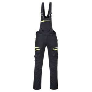 PORTWEST - DX441BKRXL DX4 Bavoir et bretelles de travail noir-EAN 5036108326525 HI-VIS WORKWEAR - Product Image 1