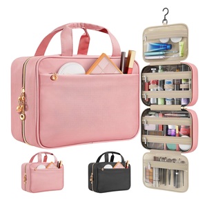 <b>Waterproof</b> Travel <b>Toiletry</b> Organizer <b>Bag</b> Portable Hanging Cosmetic Makeup <b>Bag</b> with Hook Women Travel Storage Pouch - Product Image 1