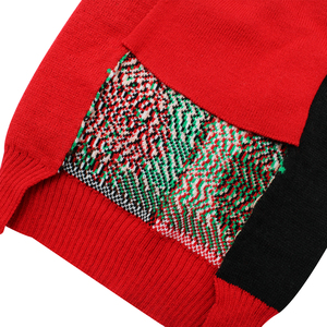 <span class=keywords><strong>Pull</strong></span> en tricot pour <span class=keywords><strong>chien</strong></span> à imprimé quadricolore Noël moelleux, vêtements thermiques confortables pour animaux de compagnie avec motifs Père Noël et rennes pour chiens de petite et moyenne taille - Product Image 6