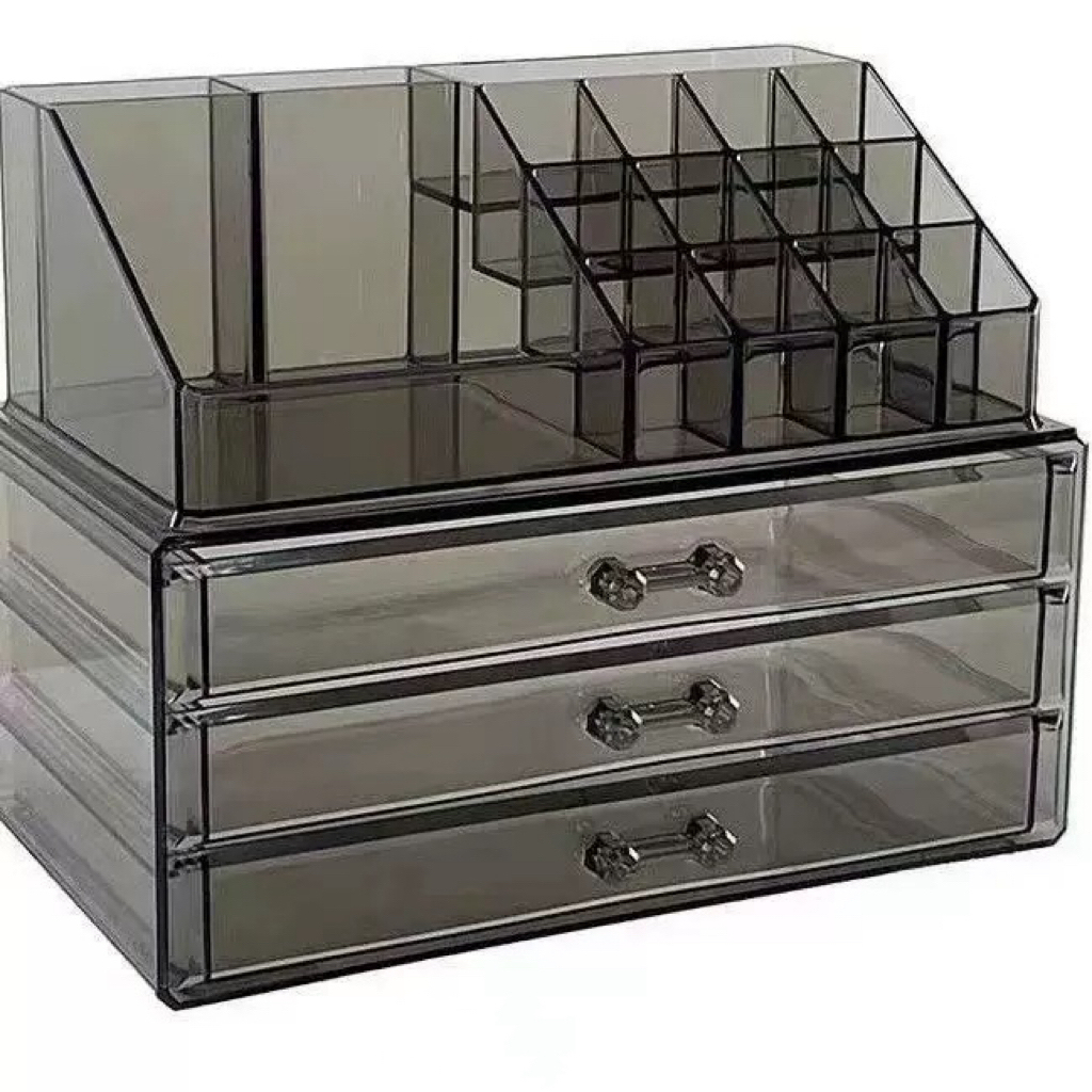 Gris - Trois couches + dessus de rangement