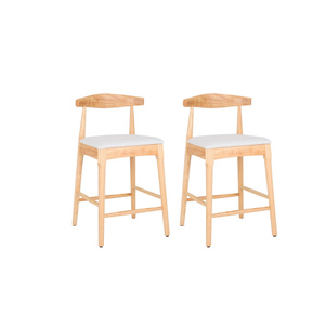 Vintage Hot Selling Wood Bar <b>Stool</b> Solid Wood Bar <b>Stool</b> High Chair for Pub Coffee Shop - Product Image 5