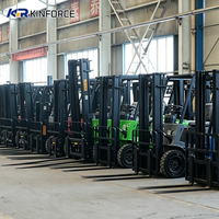 Chariot élévateur compact professionnel de 3400 kg à quatre roues motrices pour le chargement et le déchargement – Facilité d'utilisation