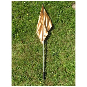 2023 Custom Logo Polyester Nylon Training Horse Flag Whip Tour Guide Flag With Retractable Telescoping <b>Pole</b> <b>Hook</b> Lunge Stick - Product Image 3
