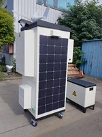 5kw 10kw 15kw 20kw Générateur Éolienne verticale Panneaux solaires Système hybride