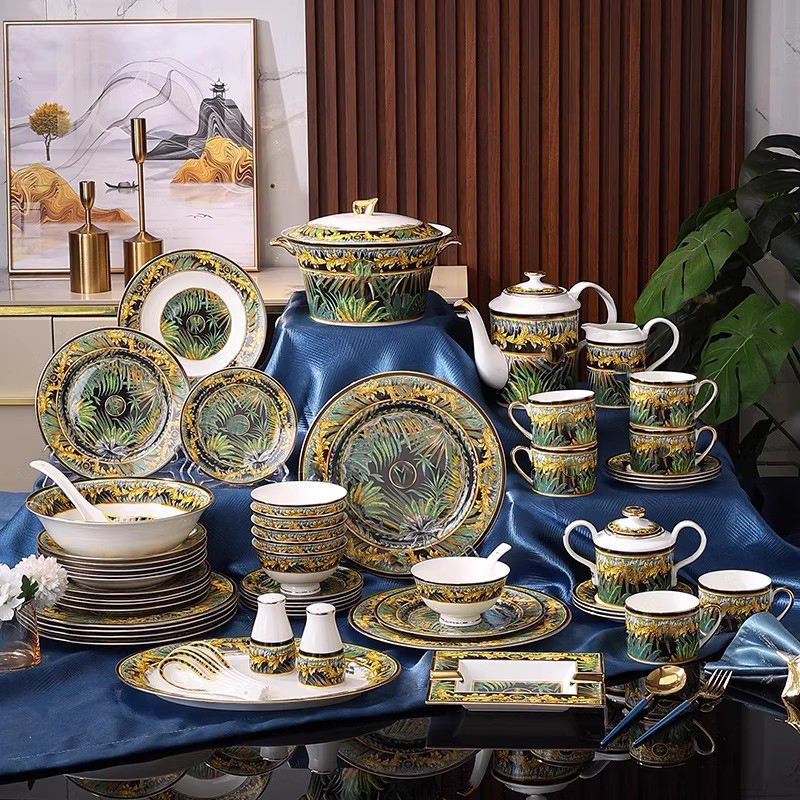 Royal House Fine Porcelain Elegant Tea Dinnerware