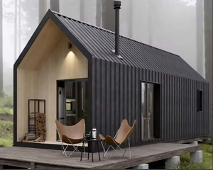 Sauna Esterna Moderna Prefabbricata Modulare in Acciaio, Ecologica, Anticorrosione, Elettrica, Panoramica, per Villa, a Vapore Secco, a Infrarossi Lontani - Product Image 2