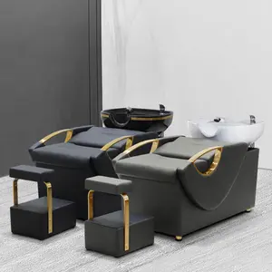 Saç Salon ekipmanları Salon sandalyesi lavabo saç Salon kase saç yıkama sandalyeleri şampuan koltuğu