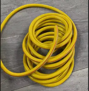 Yellow burner hose for camping gas stove