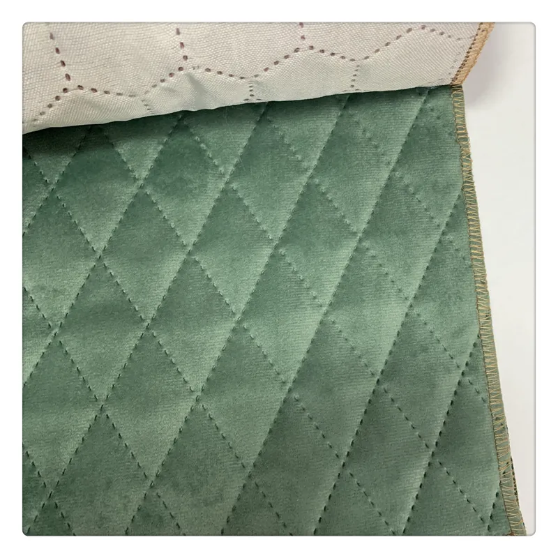 Wholesale Embossing velvet upholstery polyester sofa pillow cases cushion cover quilting fabric