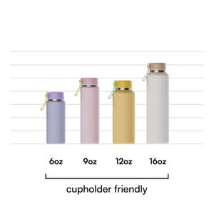 Hong Ling respetuoso con el medio ambiente 6oz 9oz 12oz 16oz botella de agua de bolsillo para niños botella de agua de boca ancha de acero inoxidable de grado alimenticio - Product Image 2