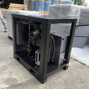 بسعر الجملة ضاغط هواء لولبي رخيص 3.7KW 5HP V/60HZ 8Bar 0.4m 3/Min أحادي الطور متغير السرعة مغناطيس دائم - Product Image 6