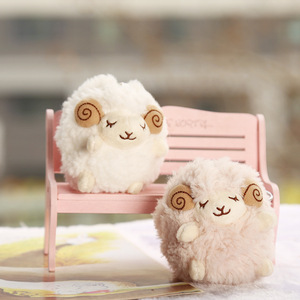 <strong>Anna</strong> Cute Mini Sheep Plush Pendant Backpack Decor Sheep Plush Pendant Soft Lamb <strong>Doll</strong> Stuffed Animal Toys for Crane Machine - Product Image 4