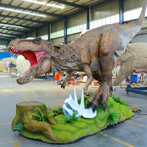 Fornitore Professionale di Dinosauri Animatronici per Mini <span class=keywords><strong>World</strong></span> Lyon, Tirannosauro Rex Animatronico - Product Image 2