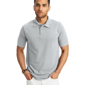 Camiseta Polo de Lujo para Hombre, Logotipo Personalizado Bordado, Camiseta Polo de Algodón de Manga Corta con Opciones de Impresión - Product Image 1