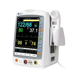 LEPU Hospital Equipment CE Approved Medical Multi Parameter Multiparameter Portable Vital Signs Monitor With SPO2 NIBP PR HR