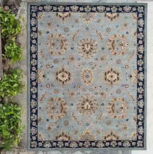 Contemporary Wool Hand Tufted Area Carpet Handmade Designer Rug for Luxury Bedroom Office Apartment and Hotel Interiors - Product Image 1