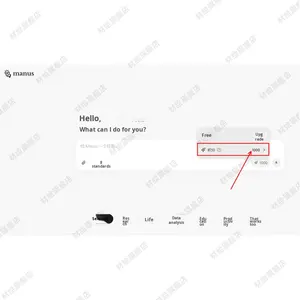 Producto Terminado de Manus AI, Código de Invitación Exclusivo de 1000 Puntos, Recarga, Actualización, Membresía Pro para Principiantes, en Existencia - Product Image 6