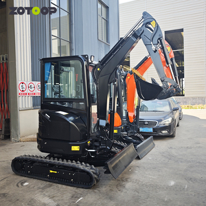 Miễn phí vận chuyển mini máy xúc Kubota động cơ 2.5 tấn Crawler Micro Digger thủy lực trang trại máy xúc nhỏ để bán - Product Image 3