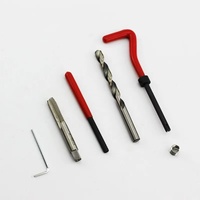 Kit d'outils de réparation pour filetage endommagé, outil de rivetage pour extracteur de tarauds et kit de réparation, 88 pièces