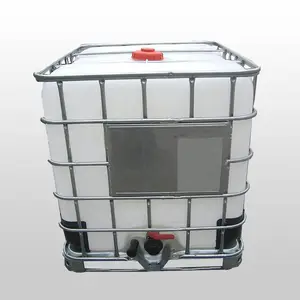 Réservoir ibc en plastique 1000 litres Réservoir fourre-tout ibc 1000 litres Cage IBC