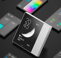 Promotion : Panneau de commande intelligent multifonction pour maison connectée, avec écran tactile IPS, design barre Linux, contrôle par application et 8 scénarios.