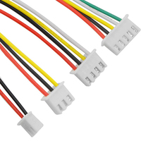 מקורי 2.5mm המגרש זכר נקבה חוט מחבר מותאם אישית 2 3 4 5 פין jst xh 2.54 כבל לרתום הרכבה מחבר 10way כבלים