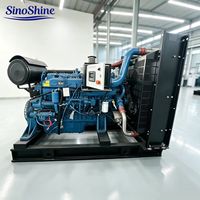 SinoShine 200KW groupe électrogène Diesel silencieux refroidi à l'eau triphasé  de transfert automatique ATS 400V