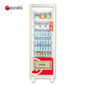 Distributeur automatique combiné Bestzone pour snacks et boissons, distributeur automatique avec code QR et paiement <span class=keywords><strong>Apple</strong></span> <span class=keywords><strong>Pay</strong></span> - Product Image 1