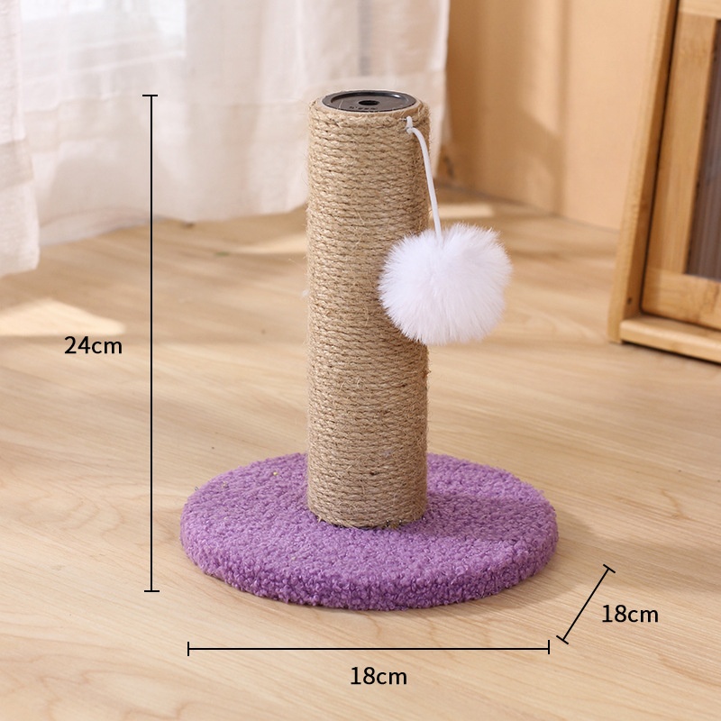 Purple sisal style