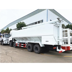 Camión Cisterna de Carga Pesada 8x4 de 20 Toneladas para Transporte de Granos y Alimentos a Granel para Granjas, Aves de Corral y Ganado - Product Image 4